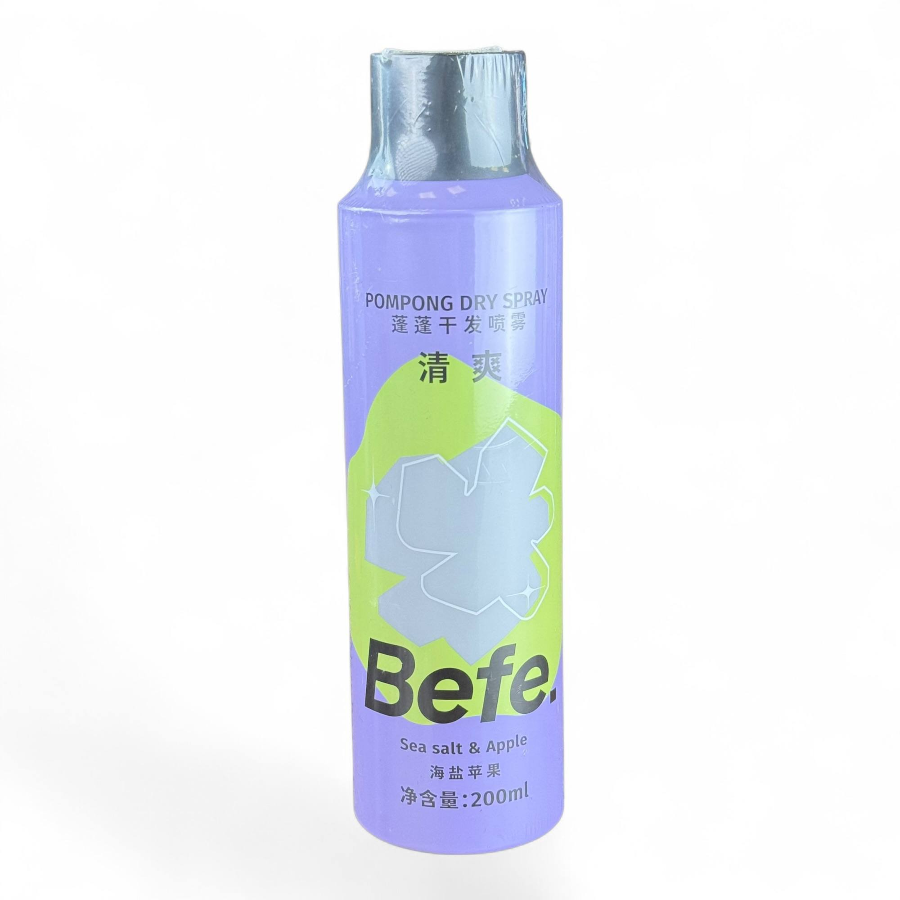Befe 200 мл теңіз тұзы мен алма хош иісі бар құрғақ шаш спрейі