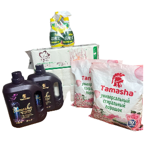 🧼 Полный набор для стирки и уборки дома